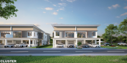 Double Storey Cluster / Semi-D House - ELORA 